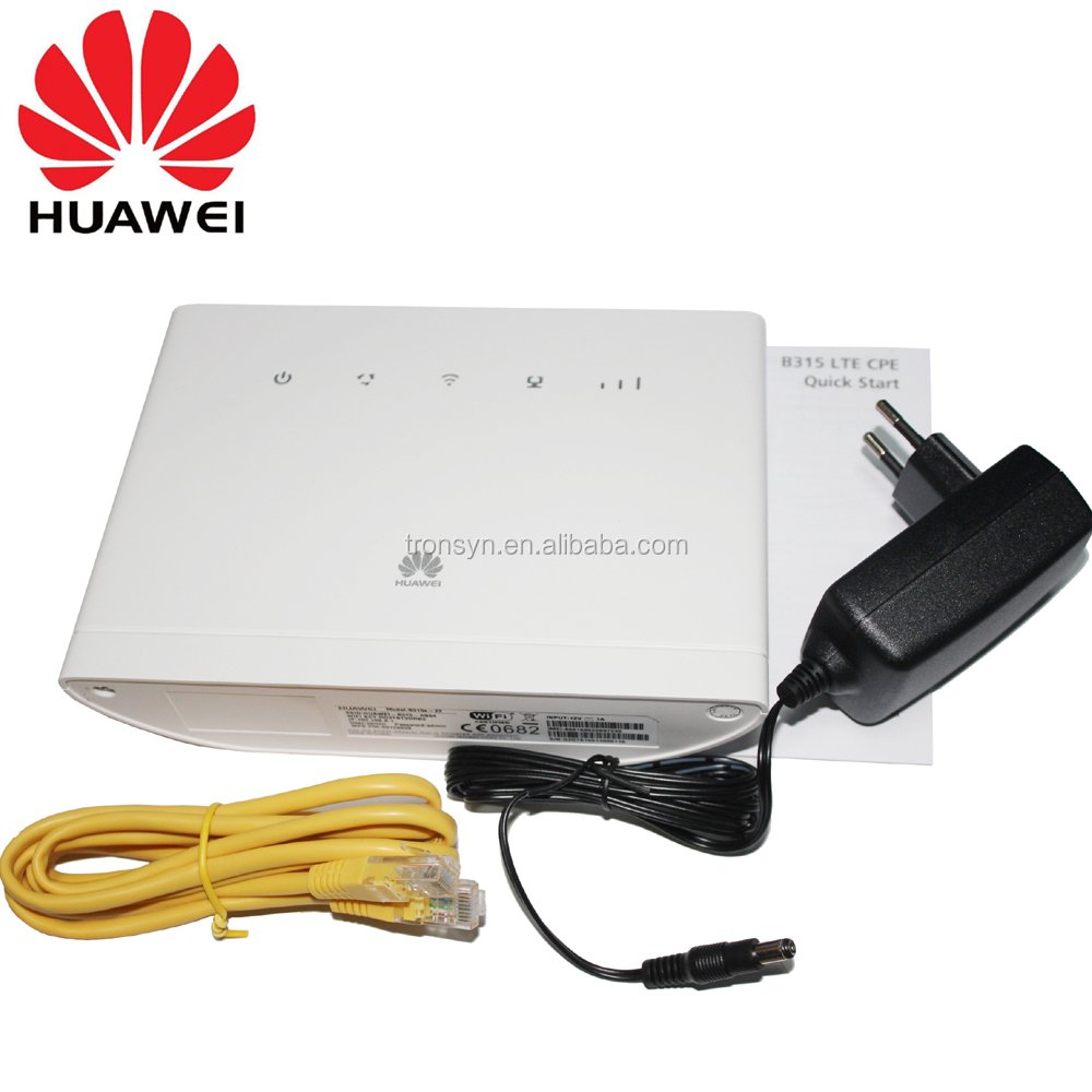 HUAWEI B315S-22 CAT4 150Mbps 4G WiFi Hotspot Sim Device CPE Router For HUAWEI